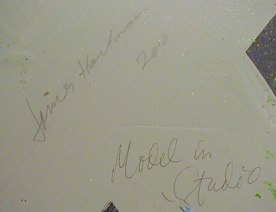 James Hartman signature
