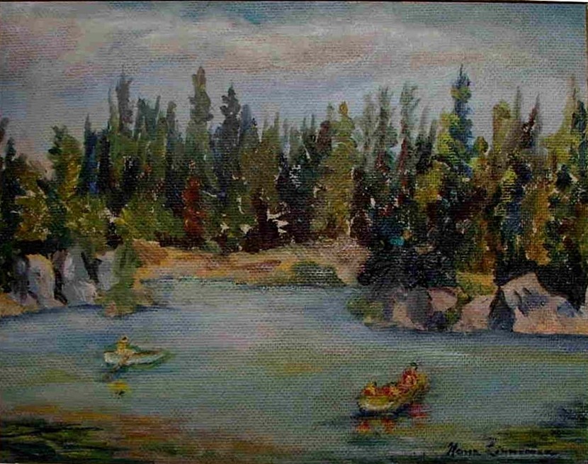 Nona W. Linneman
          "Sequoia Lake"
