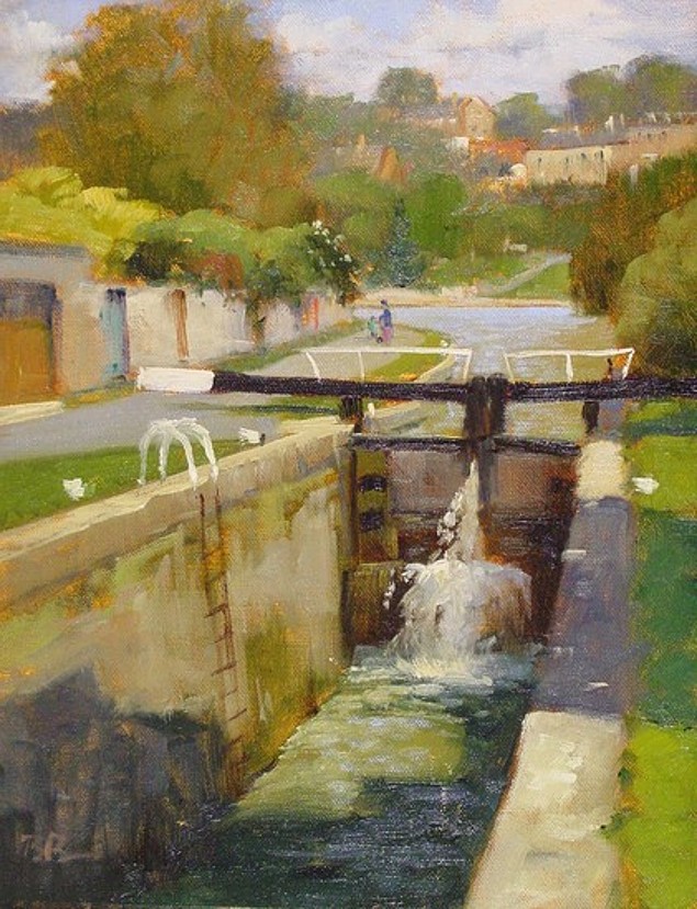 "Locks of Bath" by Brian Blood