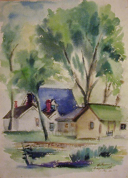 Harry Nurmet watercolor