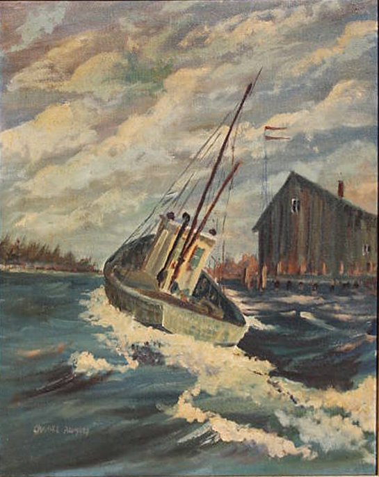 Charles Russell Rumsey painting