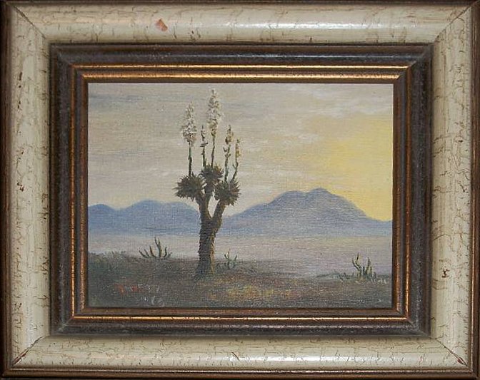 Unknown artist - Yucca painting