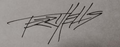 Wells sketch signature
